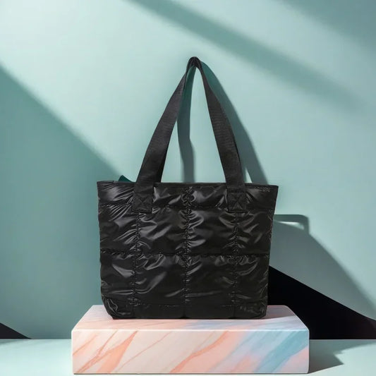 Large Capacity Cotton Padded Shopping Bag - Palm and Thread