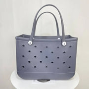 Croc Beach Tote Rubber Waterproof Bag - Palm and Thread