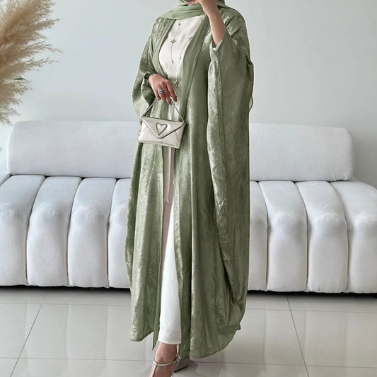 Elegant Abaya 2 Piece Set Cardigan- Palm and Thread