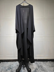 Sequin Open Abaya - Palm and Thread