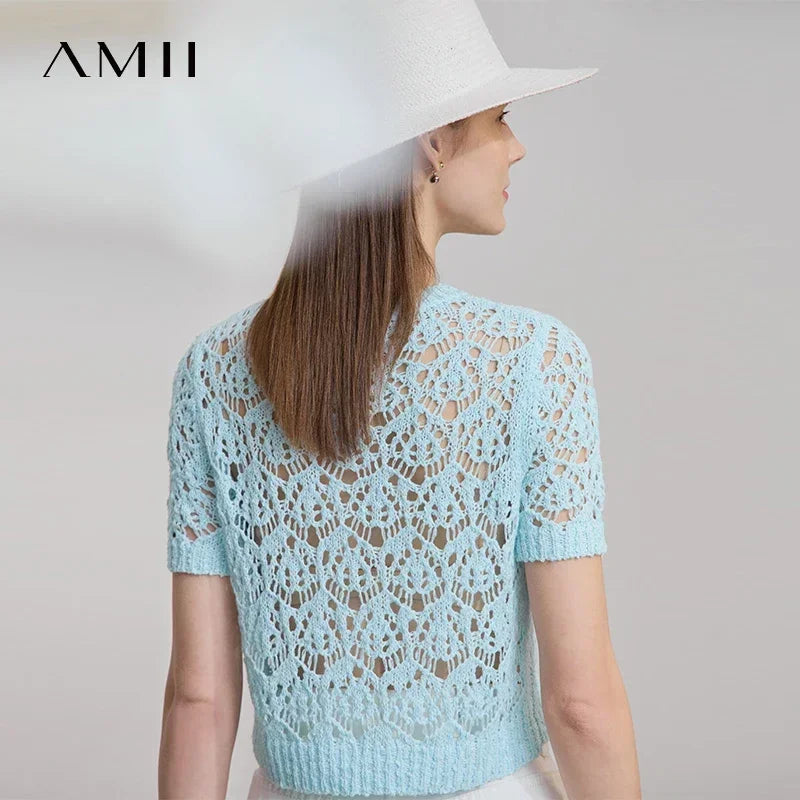 Knitted Sweater Crew Neck Pullover - Palm and Thread