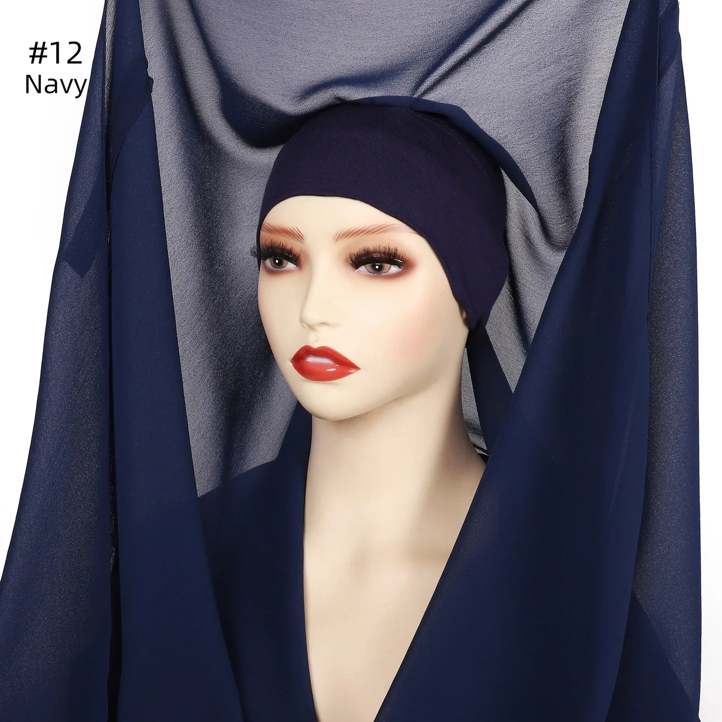 Newest Instant Chiffon Hijab - Palm and Thread
