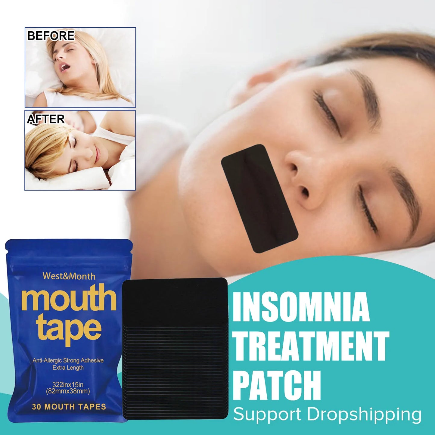 Sleep Patches Relaxing Body Stress - Palm and Thread