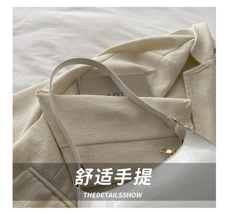 2025 Korean Patent Leather Handbag