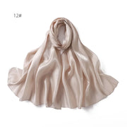 Bonnet Satin Glitter Scarf - Palm and Thread