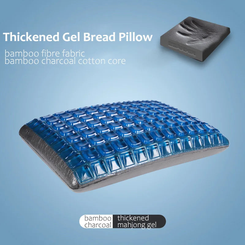 Bamboo Charcoal Slow Rebound Neck Pillow - Palm and Thread