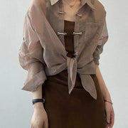 New Style Buttoned Style Shirt - Palm and Thread