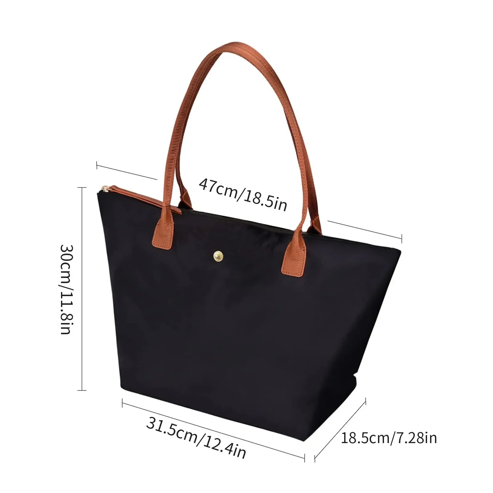 New Nylon Dumpling Making Shoulder Handbag - Palm and Thread