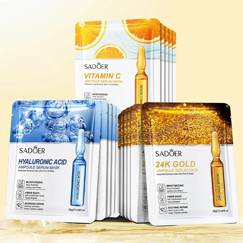 Gold Hyaluronic Acid Face Mask - Palm and Thread