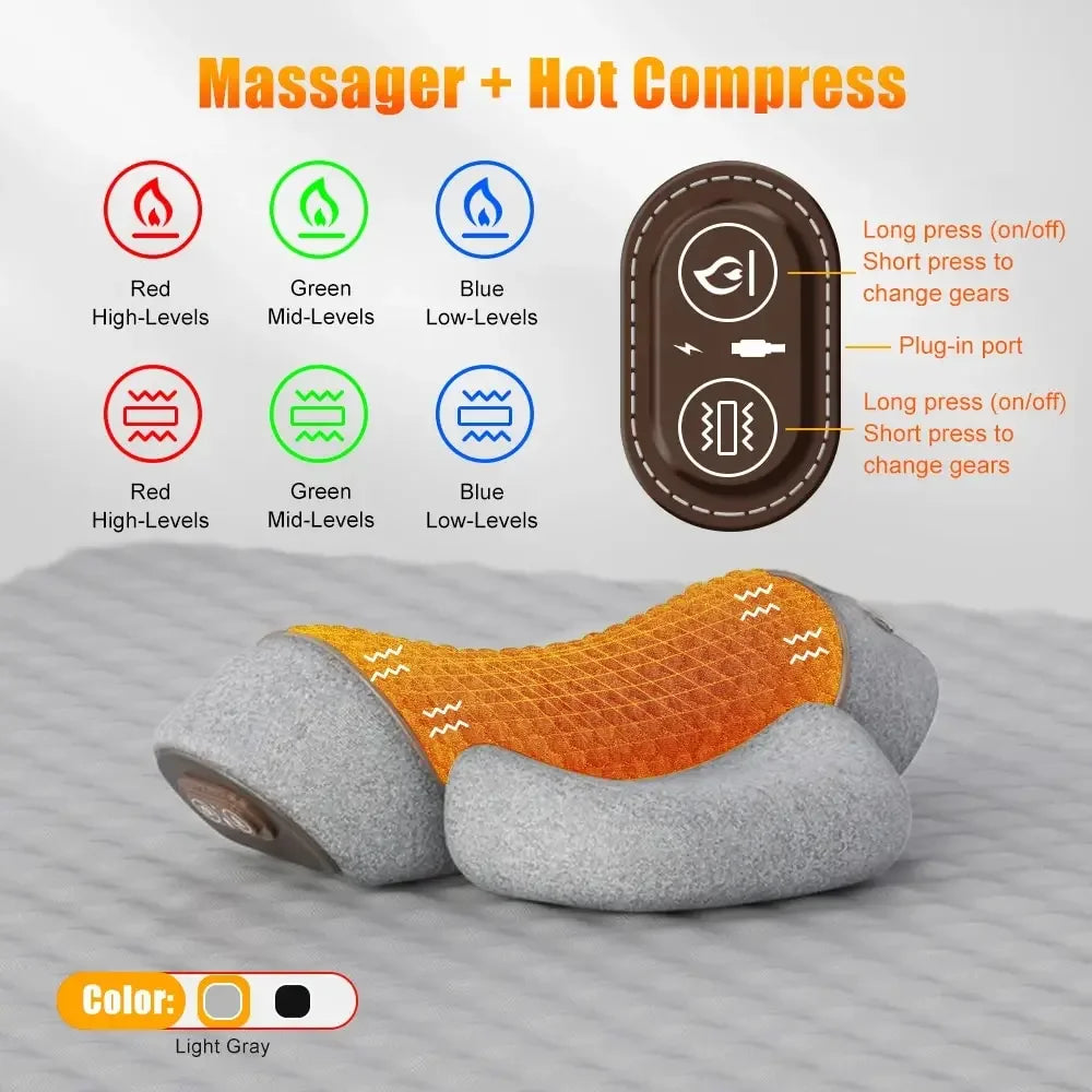 Electric Massager Cervical Pillow - Palm and Thread