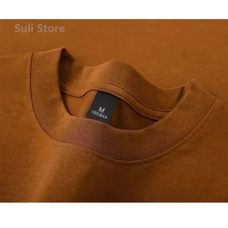 Heavy-duty Cotton Short Sleeved T-shirt