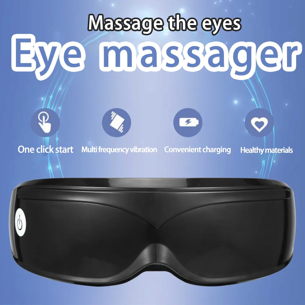 Eye massager with 9 modes and multi frequency vibration - Palm and Thread