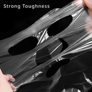 Disposable Plastic Film Full Face Cleaner Mask - Palm and Thread