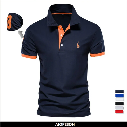Short Sleeve Polo Casual T-shirt - Palm and Thread