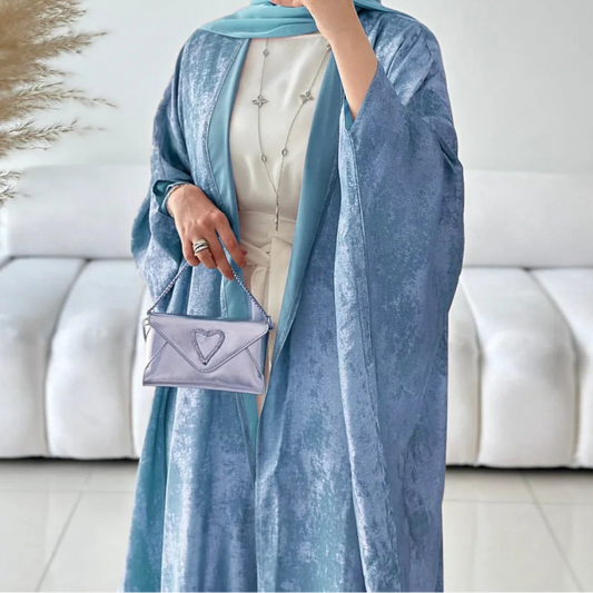 Elegant Abaya 2 Piece Set Cardigan- Palm and Thread