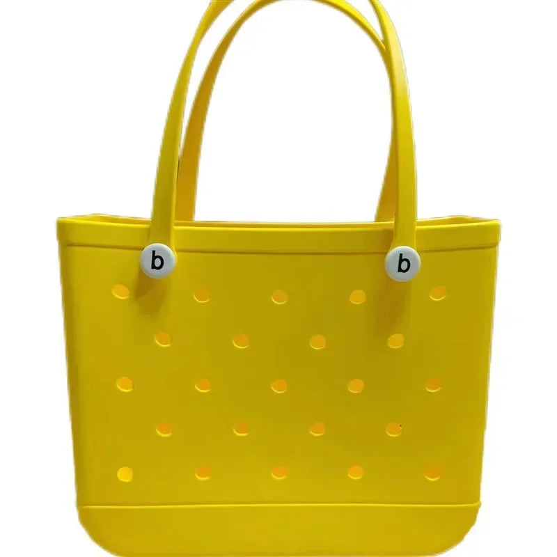 Croc Beach Tote Rubber Waterproof Bag - Palm and Thread