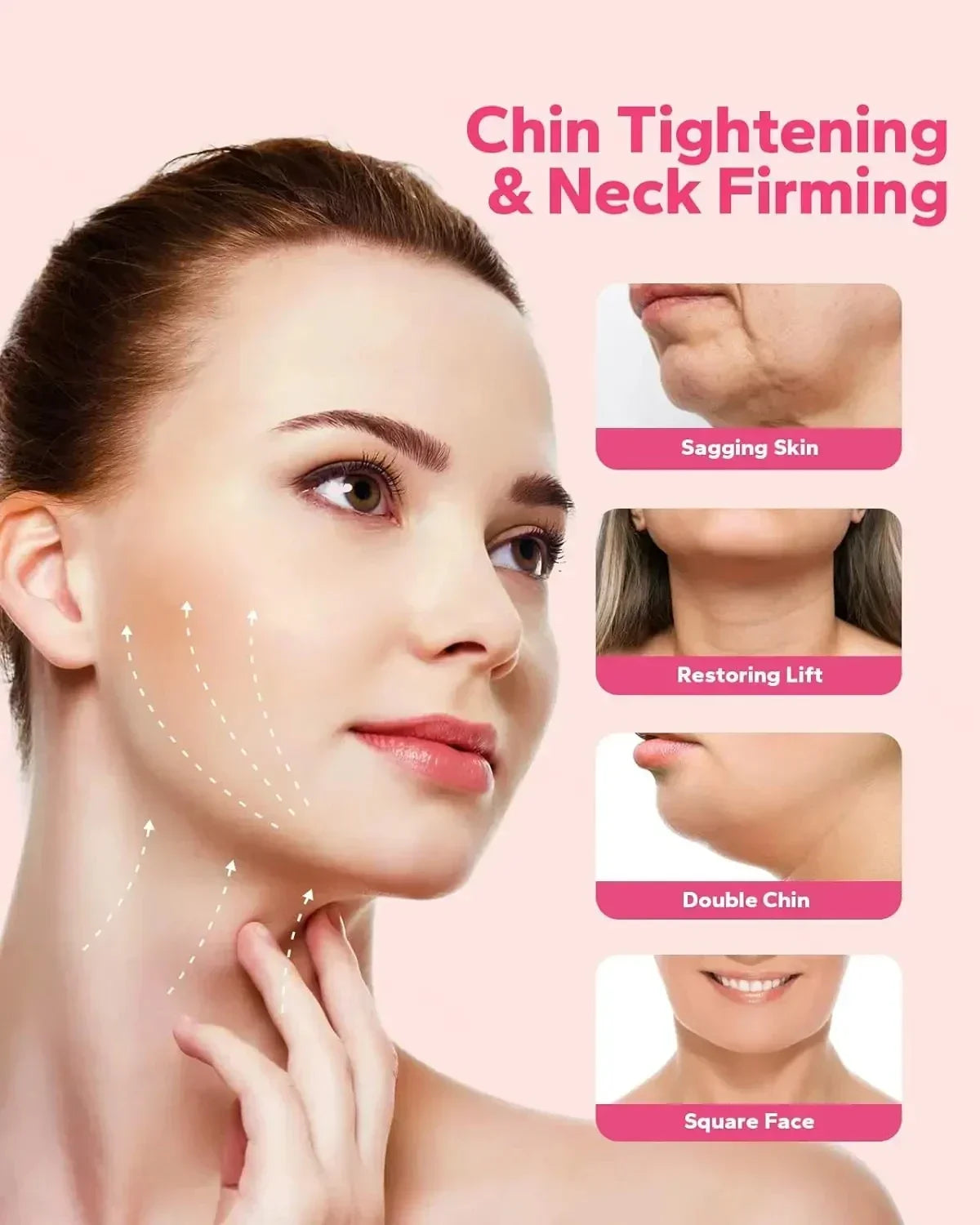 Slimming Face Lifting Bandage V Line Shaper - Palm and Thread