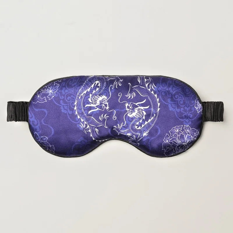 Silk Sleep Eye Mask for Travel - Palm and Thread