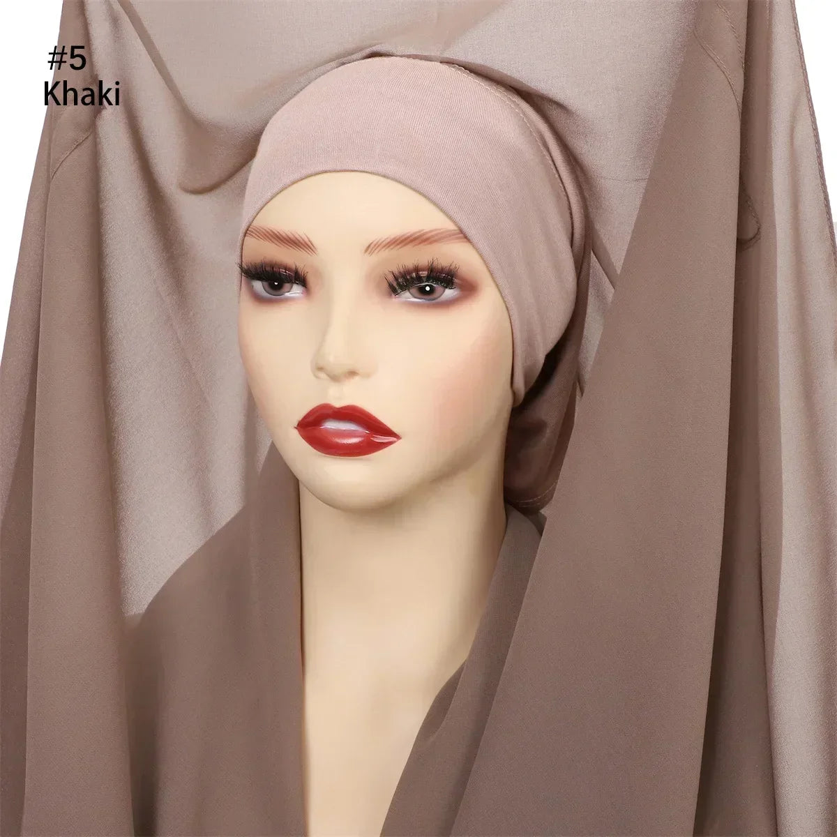 Newest Instant Chiffon Hijab - Palm and Thread