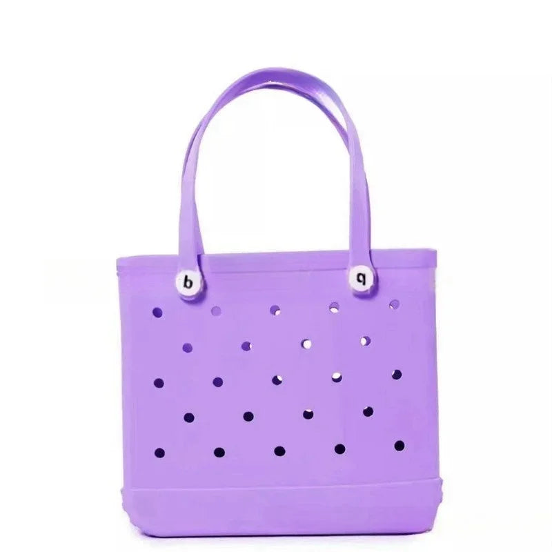 Croc Beach Tote Rubber Waterproof Bag - Palm and Thread
