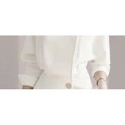 Solid Simple Buttons Shirt - Palm and Thread