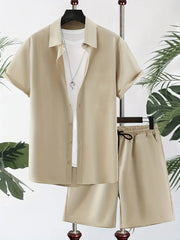 Hawaiian Trend 2 Piece Shorts Top Suit - Palm and Thread