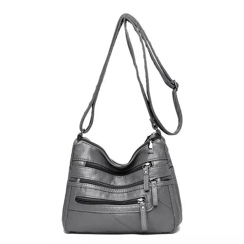 High Quality Soft Leather Shoulder Bag - Palm and Thread