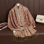 Luxury Brand Cashmere Scarf Printed - Palm and Thread