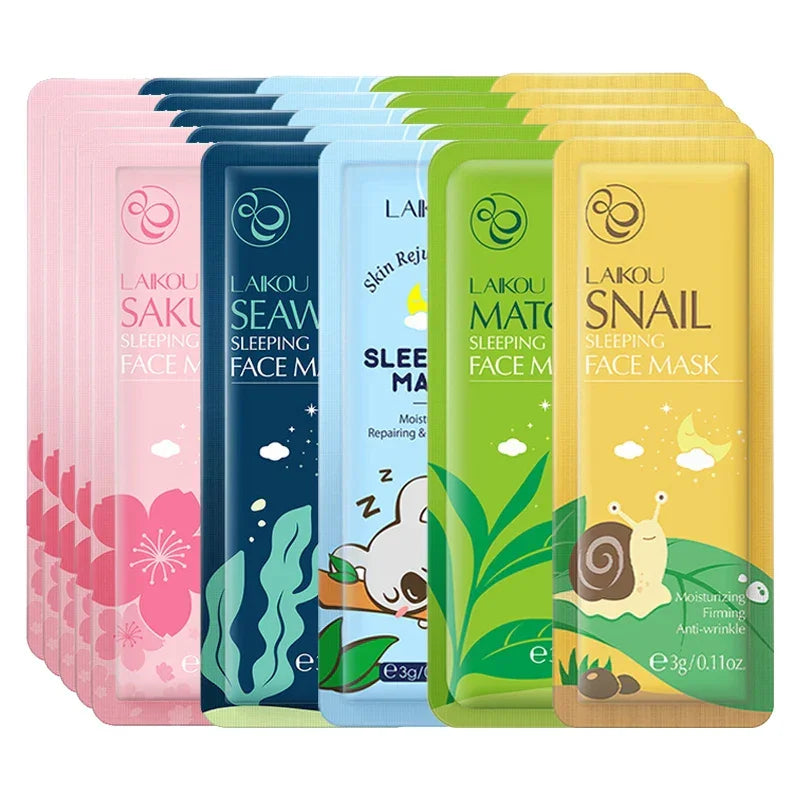 Sleeping Moisturizing Anti-aging Cream Face Mask - Palm and Thread