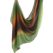 New Watercolor Tie-Dye Cotton Scarf - Palm and Thread