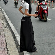 Street Lace Embroidery Casual Pant - Palm and Thread
