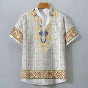 Ethnic Style Tribal 3D Print T Shirt - Palm and Thread