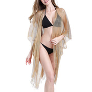 Fashion Tassel Gold Bikini Cover-Up