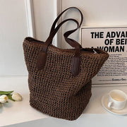Bohemian Straw Underarm Bag - Palm and Thread
