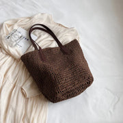 Bohemian Straw Underarm Bag - Palm and Thread