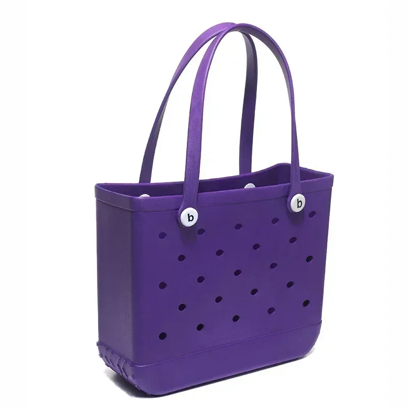 Croc Beach Tote Rubber Waterproof Bag - Palm and Thread