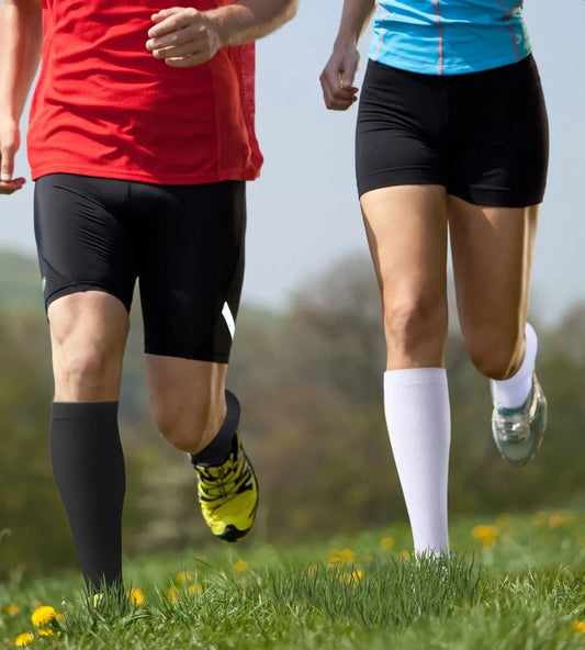 Soild Color Compression Stockings - Palm and Thread