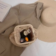 Retro Woven Clutch Bag - Palm and Thread