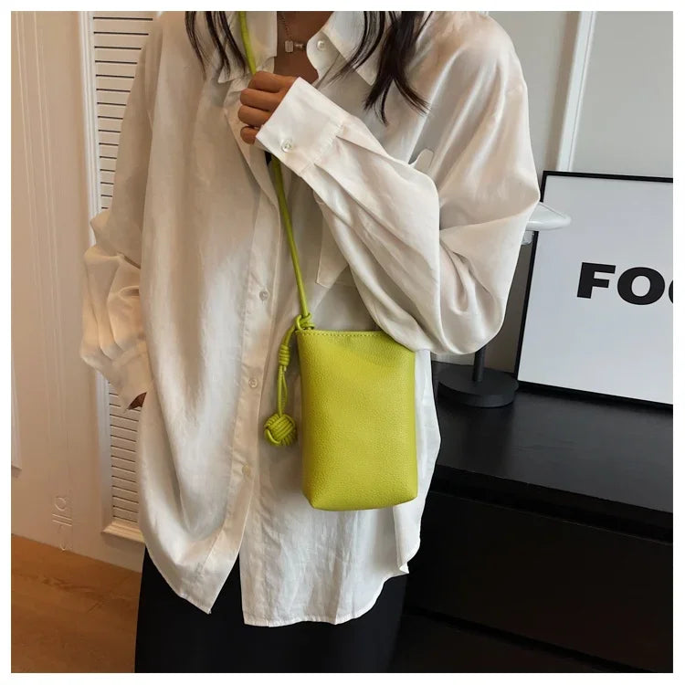 Stylish Small Leather Crossbody Bag