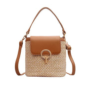 Beach Vacation Woven Bag - Palm and Thread