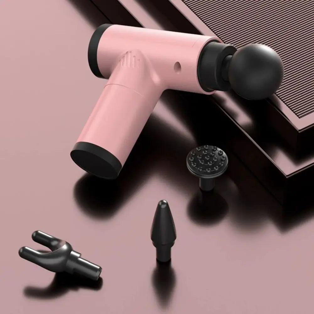 Portable Mini Massage Gun with Multiple Adjustable Level - Palm and Thread