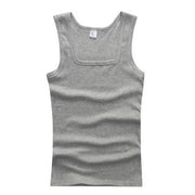 Basic Elastic tank top Pure Cotton Sleeveless t-shirt - Palm and Thread