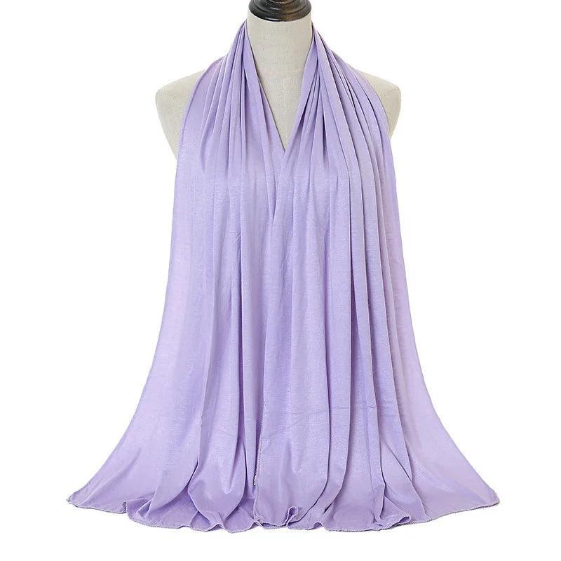 Modal Cotton Jersey Hijab Scarf Long - Palm and Thread