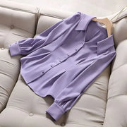 Temperament Fashion Sping New Chiffon Shirt - Palm and Thread