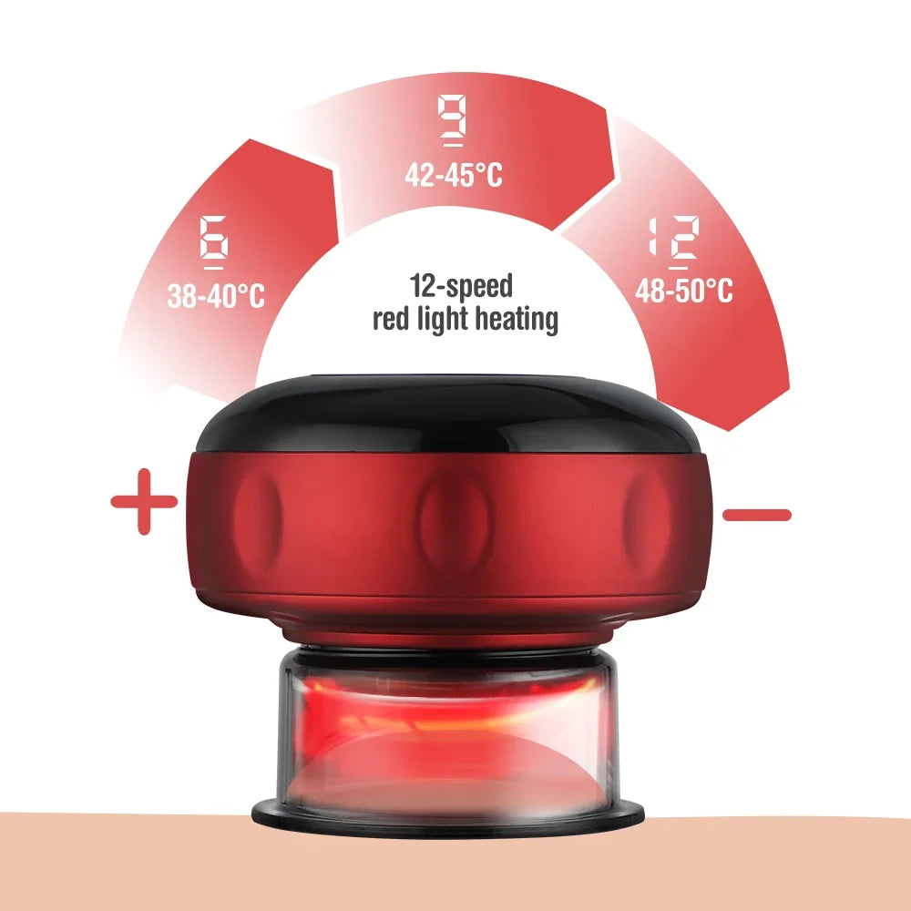 Intelligent Vacuum Cupping Massage Device - Palm and Thread