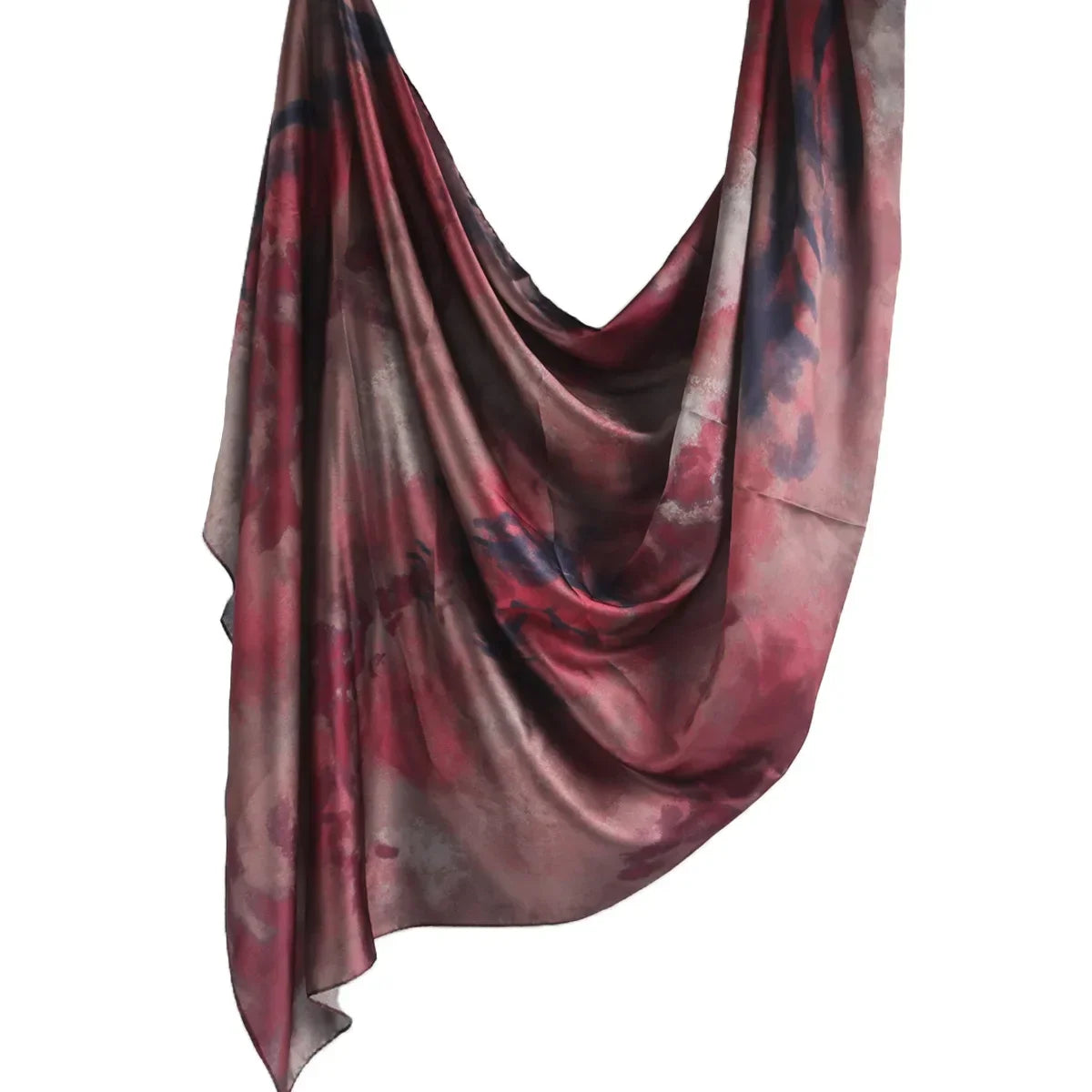 Water Print Shawl Chiffon Silk Hijab - Palm and Thread