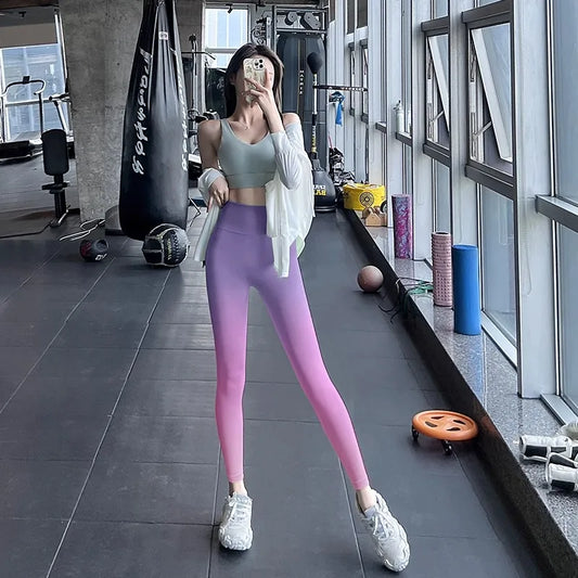 Seamless Gradient Yoga Leggings