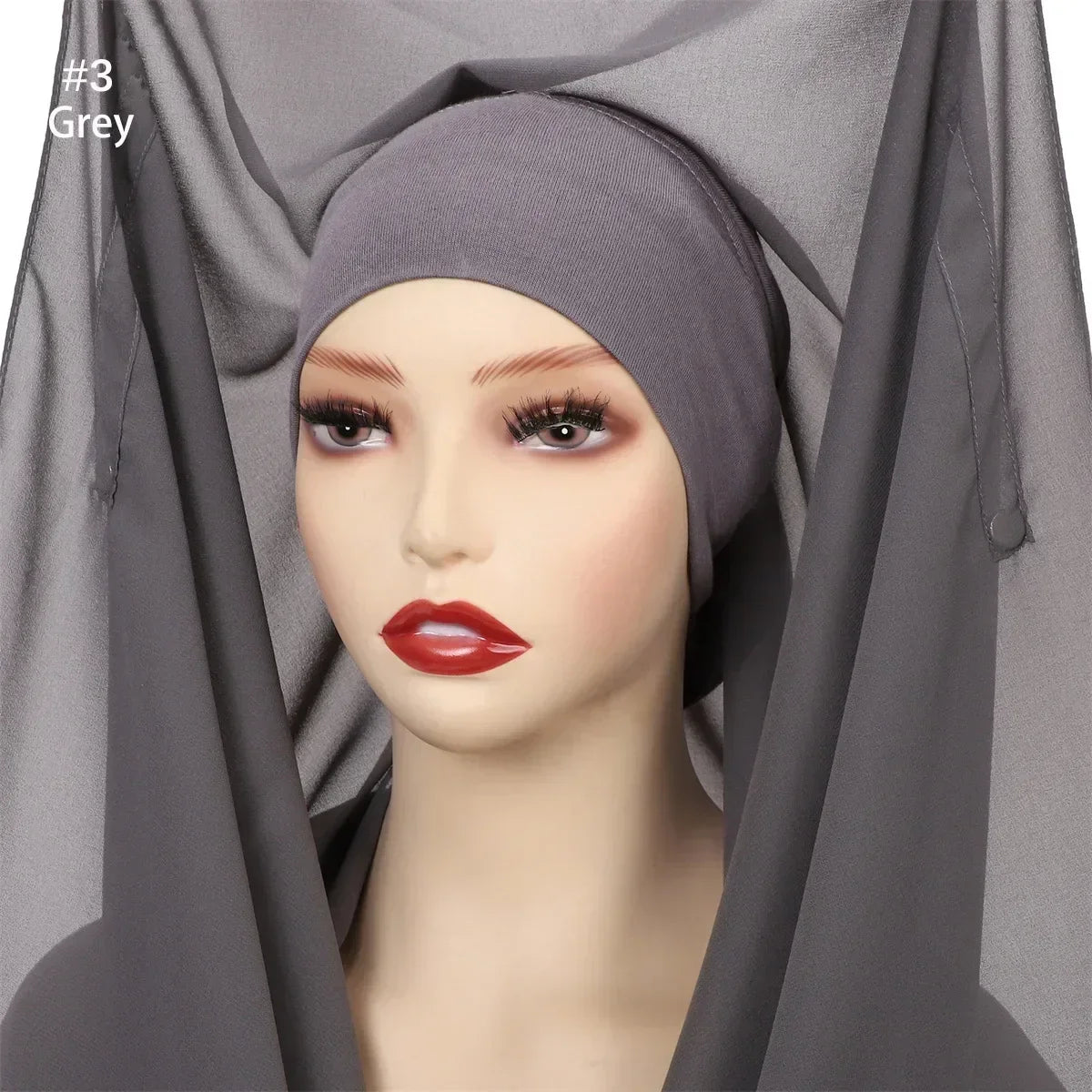 Newest Instant Chiffon Hijab - Palm and Thread