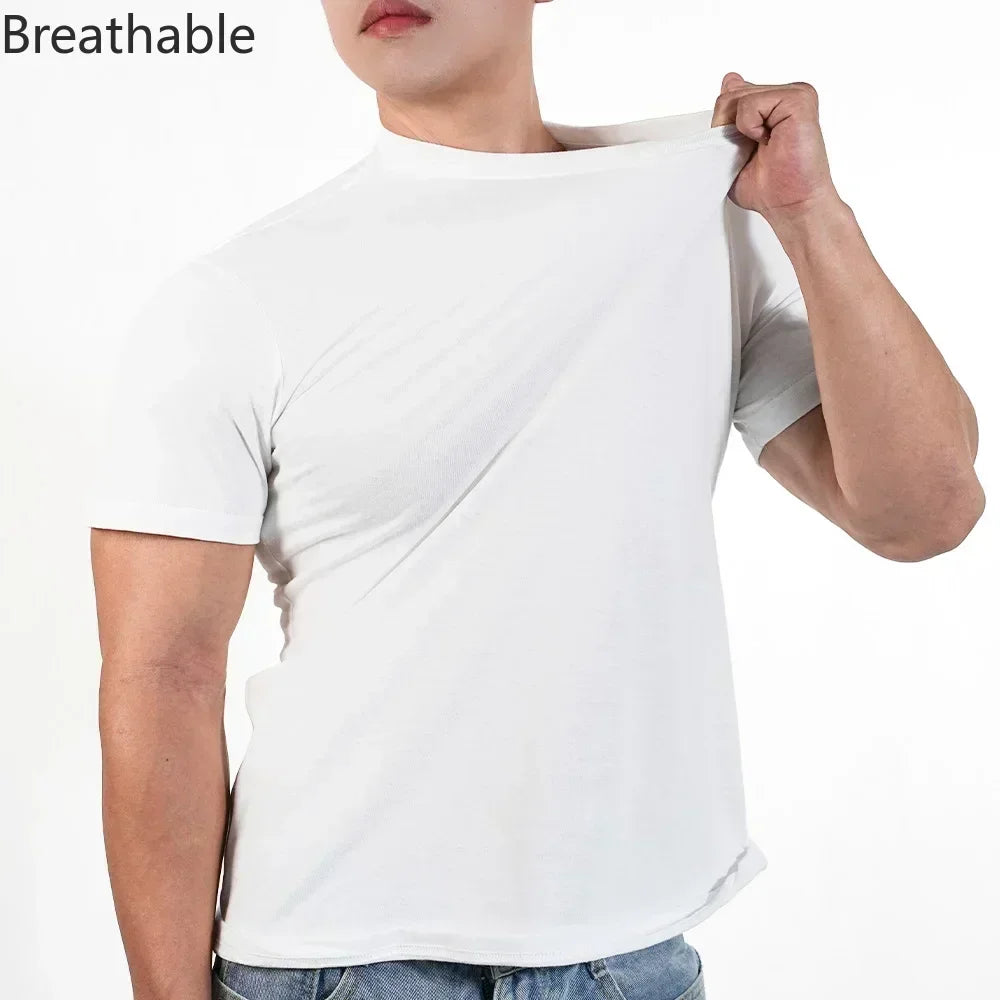 Polyester Thin Short-sleeve Joggers Top - Palm and Thread
