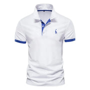 Short Sleeve Polo Casual T-shirt - Palm and Thread